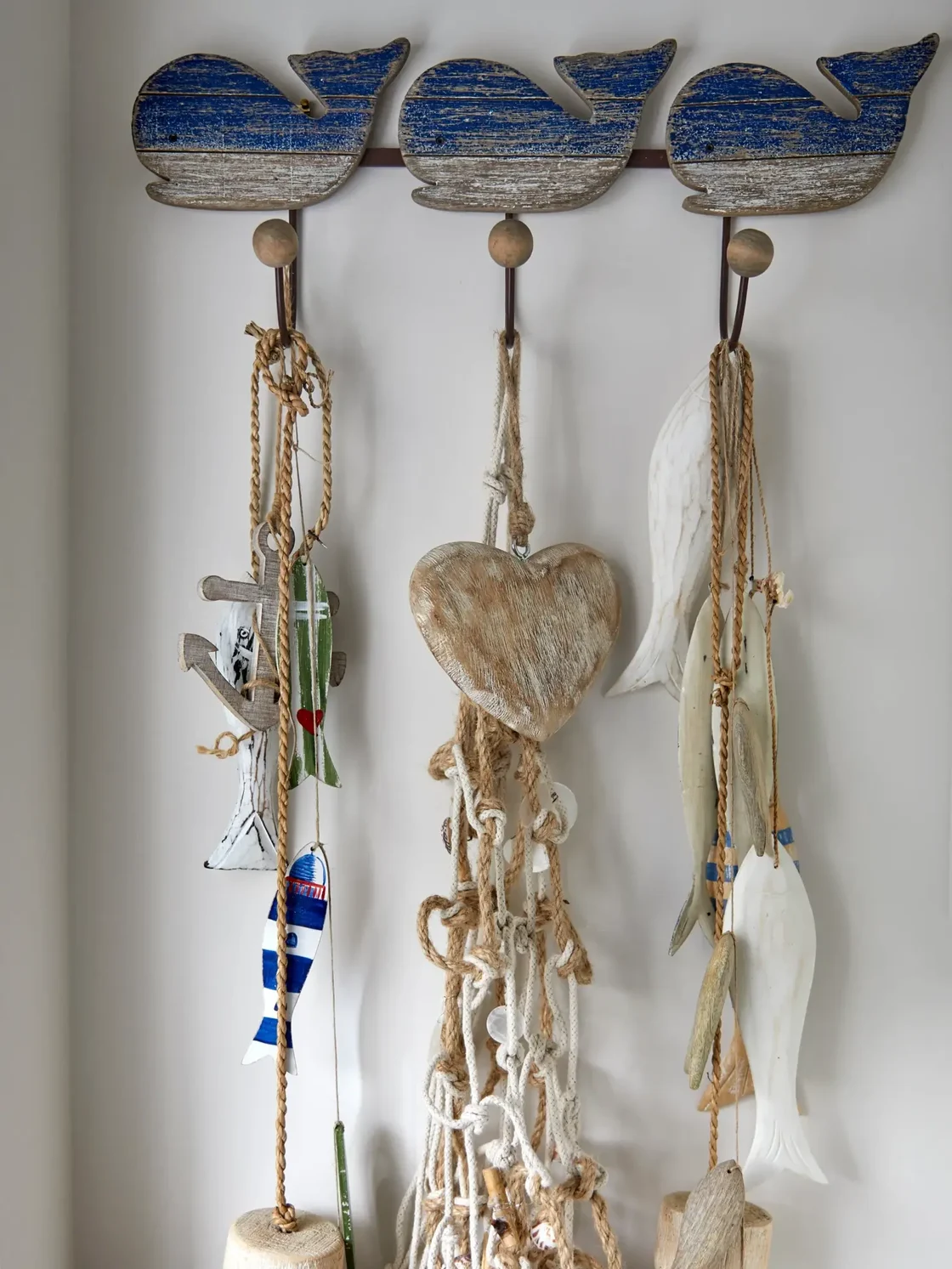 Marine decoration at Weatherstone House in North Devon